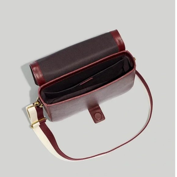 new MADEWELL leather the transport flap shoulder bag - Picture 2 of 2
